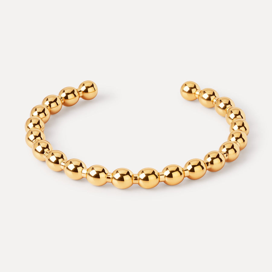 Barbara Classic Cuff in Gold/Silver