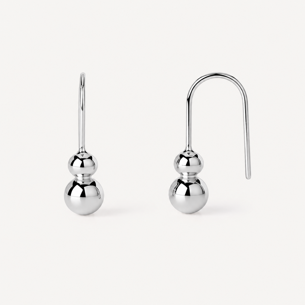 Quinn Drop Earrings - Silver